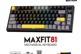 Tastatura Mehanicka Gaming Fantech MK910 RGB Vibe Maxfit 81 Vibrant Utility Wireless (Yellow switch)