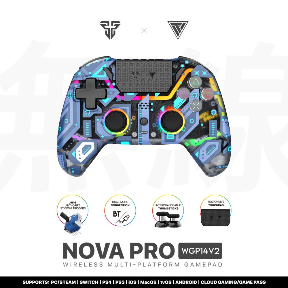 09557cbe-190b-479a-a5b0-f34a5137e122-Joypad-wireless-Fantech-WGP14V2-NOVA-PRO-multiplatform-plavi_w1000 Joypad wireless Fantech WGP14V2 NOVA PRO multiplatform plavi - Slika 1