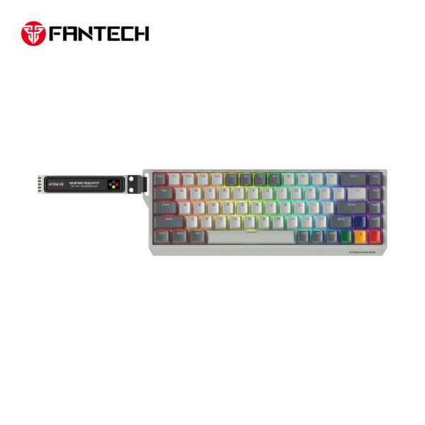 Tastatura Wired Magnetic Gaming Fantech MK922 Atom HE68 Pro Super Maxfit siva (emerald switch)