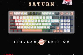 Tastatura Mehanicka Gaming Fantech MK914 RGB Atom PRO96 Wireless Saturn (red switch)