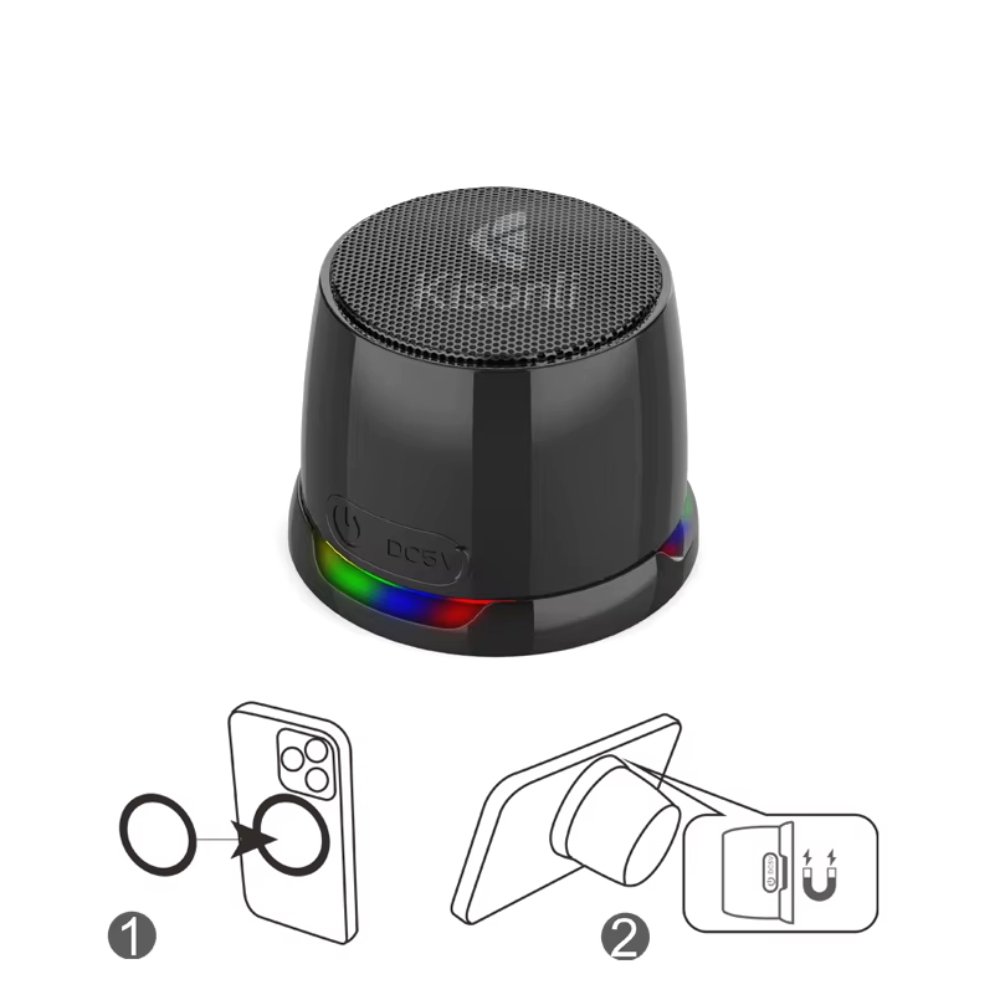 1fe6ad2b-de88-43f6-856a-b268adb43b93-Bluetooth-zvucnik-Kisonli-C100-crni_w1000 Bluetooth zvucnik Kisonli C100 crni - Slika 1