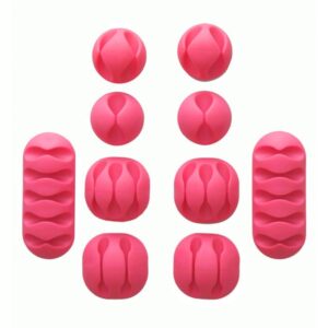 Drzac kablova JWD set 10u1 roze