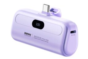 Power bank prenosiva baterija REMAX Capsule series RPP-632 2A Type C 5000mAh ljubicasta