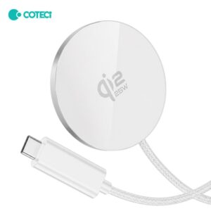 Wireless punjac magnetic Coteci iH-150 Qi2.2 25W beli