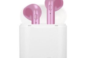 Bluetooth slusalice Airpods i7s TWS ljubicaste HQ
