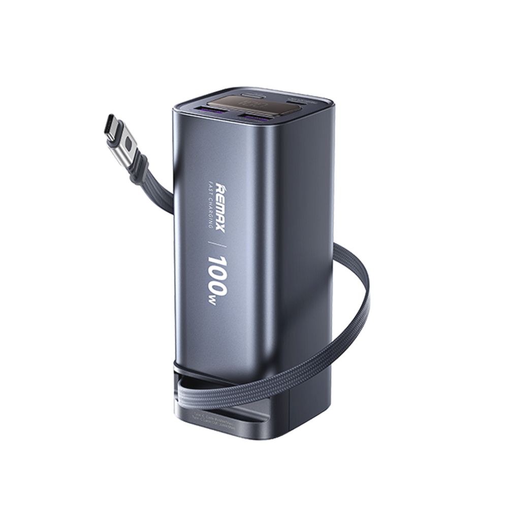 283ed1cb-3616-4209-93a8-c99df48c45e3-Power-bank-prenosiva-baterija-REMAX-FC-22-100W-sa-teleskopskim-kablom-20000mAh-siva_w1000 Power bank prenosiva baterija REMAX FC-22 100W sa teleskopskim kablom 20000mAh siva - Slika 1