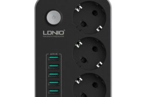 Produzni kabl LDNIO SE3631 3 uticnice 6xUSB 2m