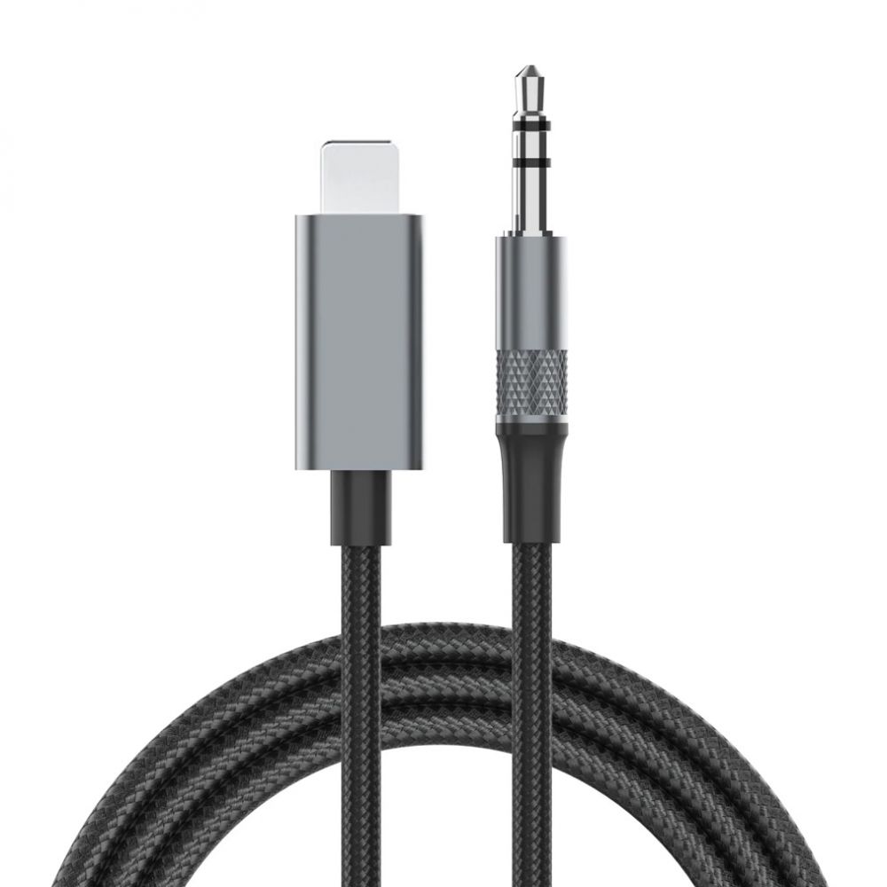 37217eba-8ee5-4b38-aa3a-35cc27552ecd-Adapter-LDNIO-LSY81i-iPhone-Lightning-na-35mm-muski-crni-1m_w1000 Adapter LDNIO LSY81i iPhone Lightning na 3.5mm muski crni 1m - Slika 1