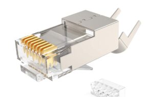 Konektor RJ45 metal CAT 7 1000 kom (plastic normal)