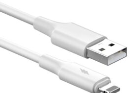 Data kabl KONFULON DL48, 2.4A, USB na iPhone lightning beli 1m