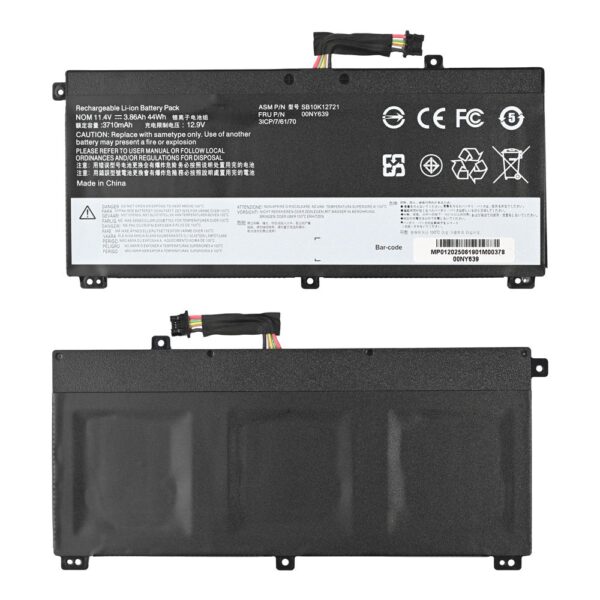 Baterija za laptop Lenovo ThinkPad T550 unutrasnja baterija HQ2200 B