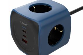 Produzni kabl LDNIO SE3338, 3 uticnice, USB, 2xPD, 6u1, GAN, 65W total power