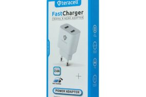 Kucni punjac Teracell Evolution TC-08 5V 2.4A 12W beli CE