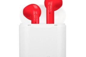 Bluetooth slusalice Airpods i7s TWS crvene HQ