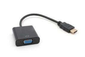 Adapter HDMI-VGA (with Audio) crni JWD-HDMI8