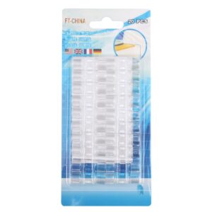 Nosac kablova JWD, samolepljivi 20 kom transparent