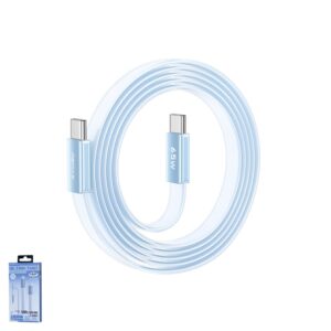 Data kabl REMAX Ultimate Series CB35 65W Ultra-Thin Fast Charging Type C na Type C 1.2m plavi