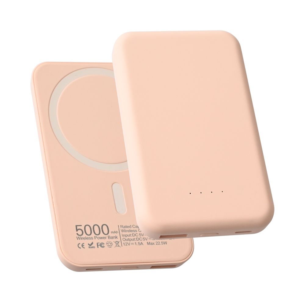 6ea455f5-6dbf-4910-aea7-8e140dc7fc3a-powerbank-magsafe-5000-mah-roze-211887-336654_w1000 Power bank prenosiva baterija Magsafe PD 5000 mAh roze - Slika 1