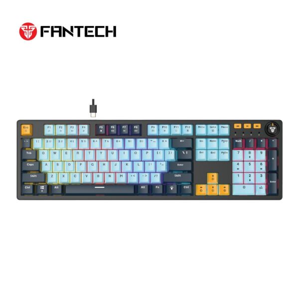 Tastatura Mehanicka Gaming Fantech MK893S RGB Atom 107S MIZU Blue (Rosie switch)
