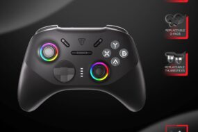 Joypad wireless Fantech WGP15V2 EOS PRO II multiplatform RGB crni