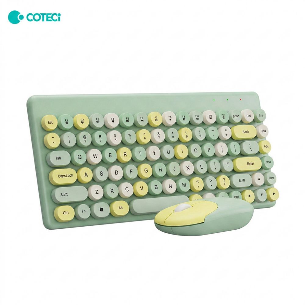7d116065-1d6c-4f66-8172-a1ad89e12768-Combo-mis-i-tastatura-Coteci-OF-053-zelena_w1000 Combo mis i tastatura Coteci OF-053 zelena - Slika 1