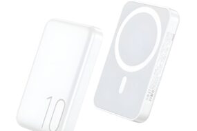 Power bank prenosiva baterija Magsafe REMAX Usion Series RPP-65 PD 20W + QC 15W Fast Charging 10000mAh beli
