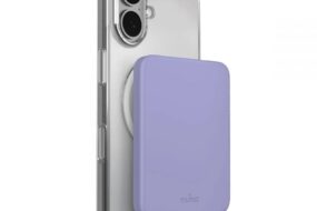 Power bank prenosiva baterija PURO Magsafe 4200mAh ljubicasta