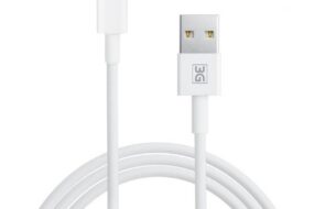 Data kabl L 3G QC, USB na Type C beli 1m