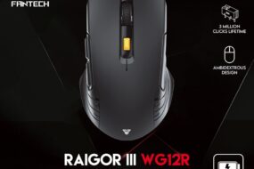 Mis Wireless Fantech WG12R raigor III crni