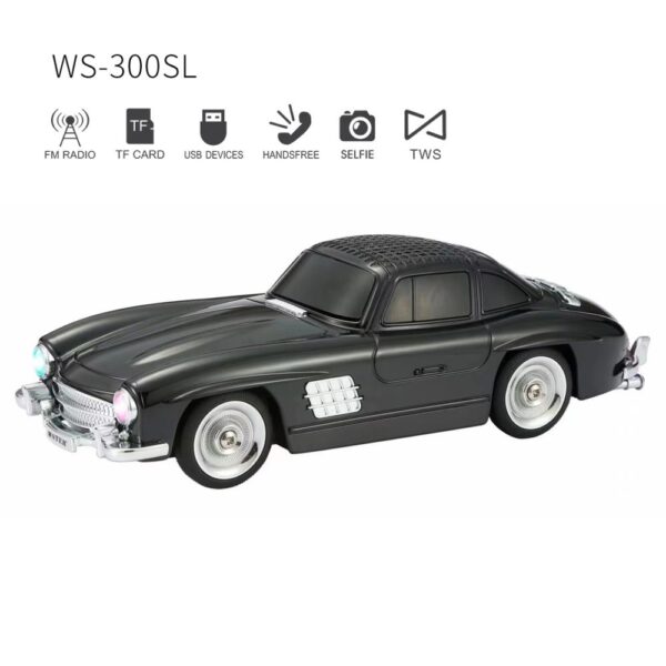 Bluetooth zvucnik WS-300SL crni