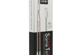 Data kabl LDNIO LC86 za iPhone lightning/micro 2u1 USB zlatni 1m