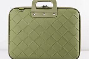 "Torba za laptop Fashion Intrecciato 15"" zelena"