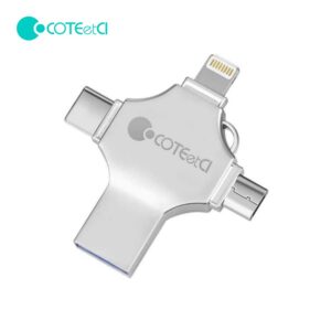 USB flash memorija Coteci CS8836 128GB USB 3.0/micro USB/Type C/lightning