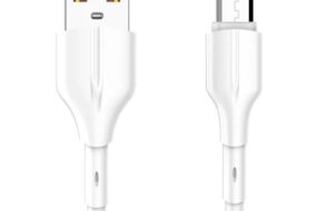Data kabl LDNIO LS841 25W Fast micro USB beli 1m