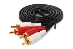 Kabl 2 RCA na 2 RCA bakarni JWD-VIDEO3 1.5m