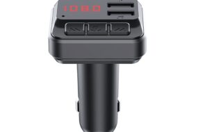 FM transmiter C6 USB Bluetooth 5.0 12-24V handsfree crni