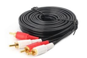 Kabl 2 RCA na 2 RCA bakarni JWD-VIDEO3 5m