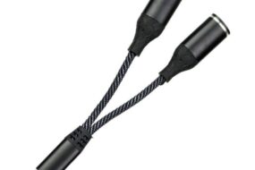 Adapter za slusalice SX-08 Type C na 2x 3.5mm crni