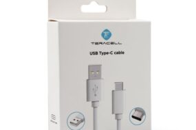 Data kabl Teracell Plus 2.4A Type C beli 1.2m
