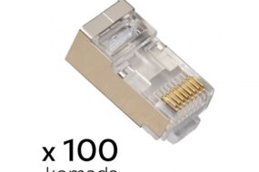 Konektor RJ45 metal CAT 6 8P8C JWD-AD82 100 kom