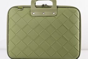 "Torba za laptop Fashion Intrecciato 16"" zelena"