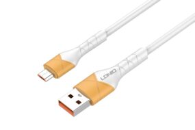 Data kabl Ldnio LS802 30W Fast micro USB beli 2m