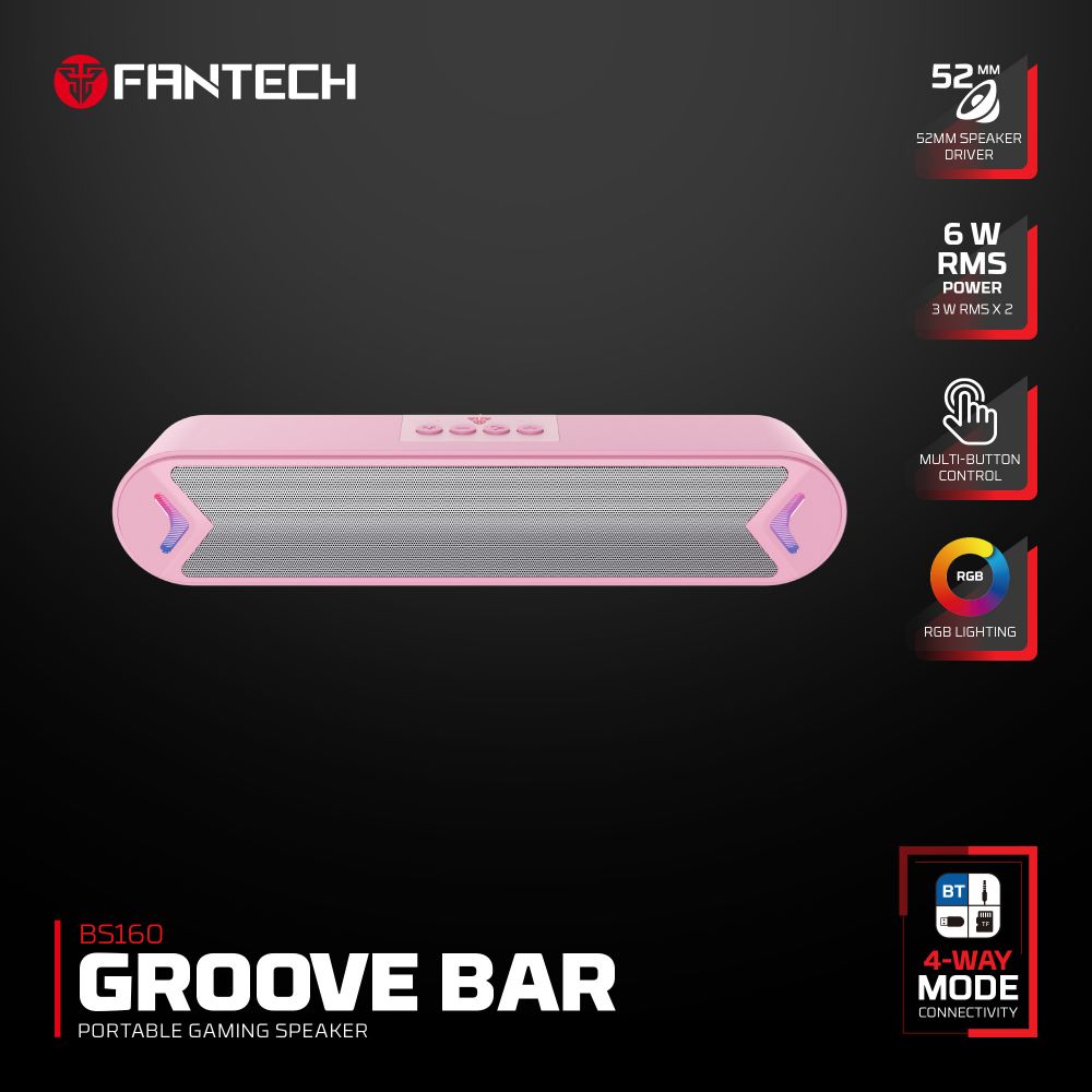 cf201d08-1267-480e-9ae6-dff1357391ff-Bluetooth-zvucnik-Fantech-BS160-GROOVE-BAR-pink_w1000 Bluetooth zvucnik Fantech BS160 GROOVE BAR pink - Slika 1