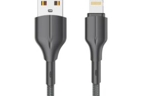 Data kabl LDNIO LS851 25W Fast iPhone lightning sivi 1m