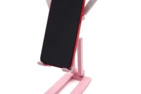 Drzac za mobilni F6 sa LED rasvetom pink