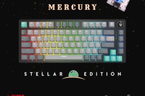 Tastatura Mehanicka Gaming Fantech MK913 RGB Atom PRO83 Wireless Mercury (blue switch)