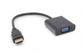 Adapter HDMI M na VGA Z crni JWD-HDMI7