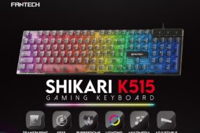 Tastatura Gaming Fantech K515 Shikari crna