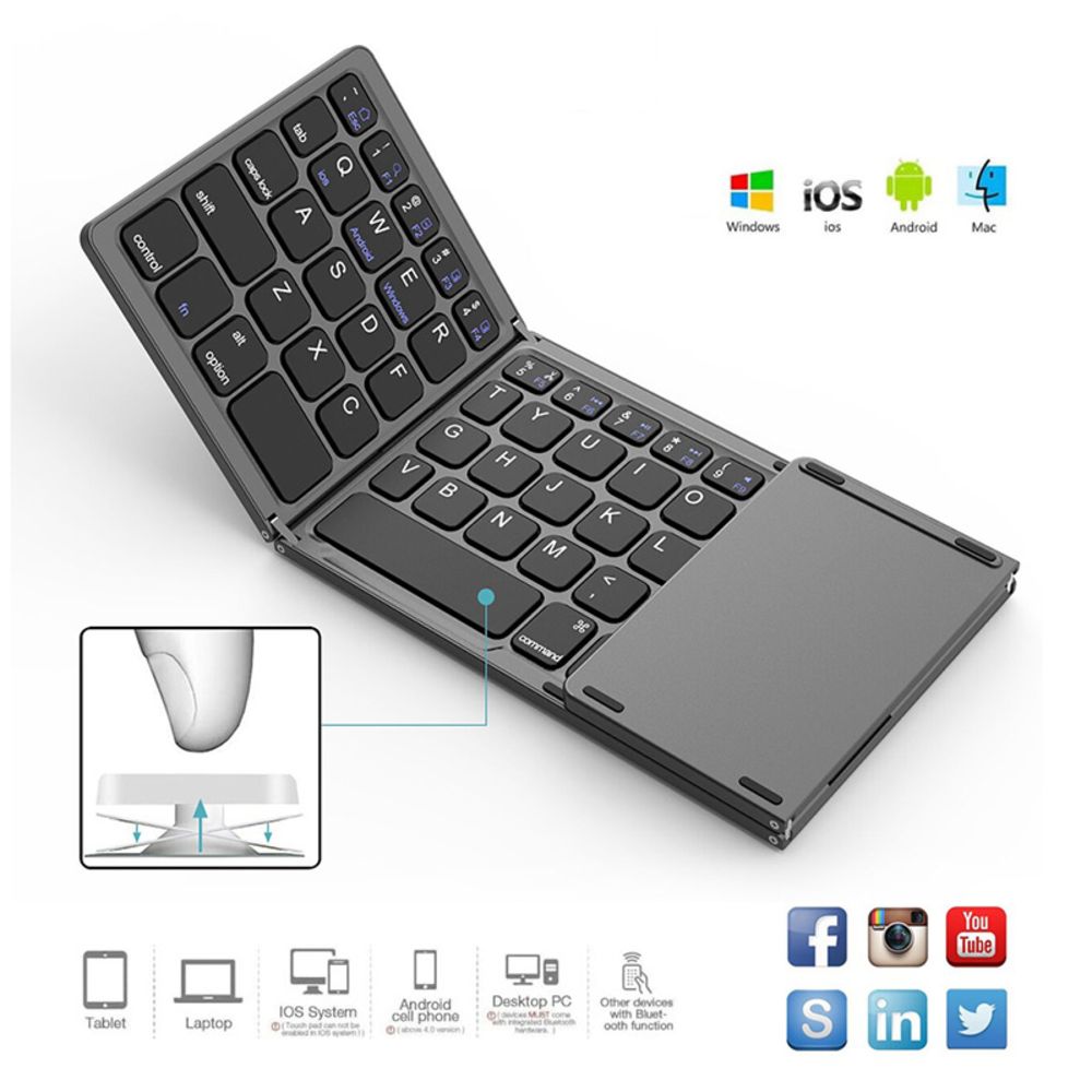 e221e4ec-6ef3-4376-ad72-e7d45ff2a7a4-Tastatura-Wireless-sa-touchpadom-rasklopiva_w1000 Tastatura Wireless sa touchpadom rasklopiva - Slika 1