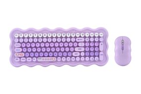 Combo mis i tastatura Coteci OF-056 ljubicasta